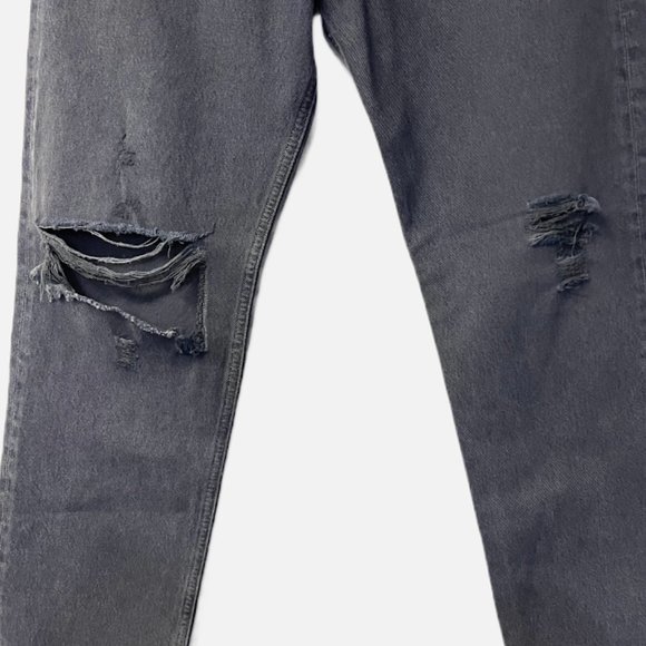 NWT! AGOLDE 90's Pinch Waist High Rise Straight Blk/28 - Picture 3 of 5